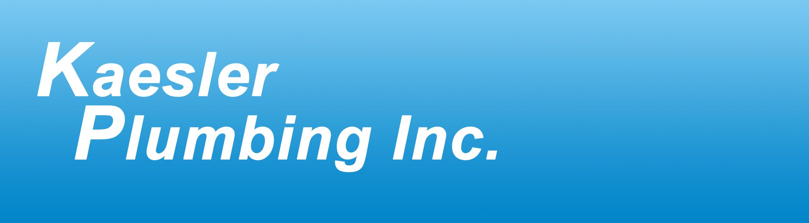 Kaesler Plumbing Logo